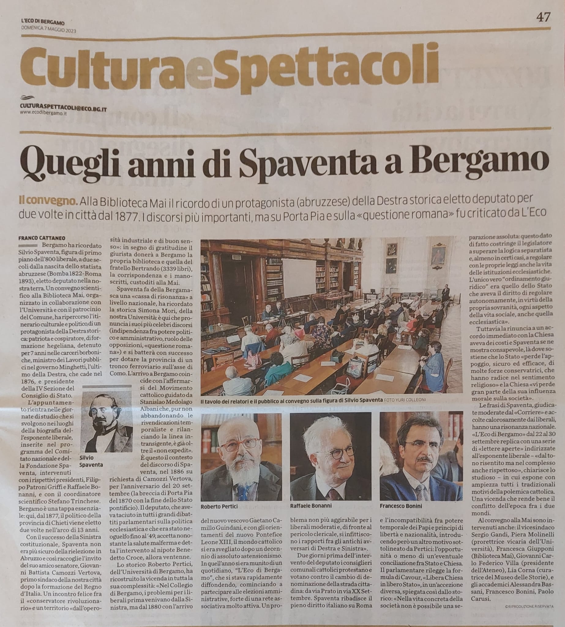 Articolo giornale