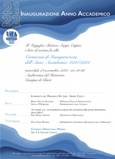 Invito inaugurazione anno accademico