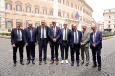 Il Rettore ed altri rappresentanti di ateneo a Roma