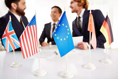 Bandierine USA EU