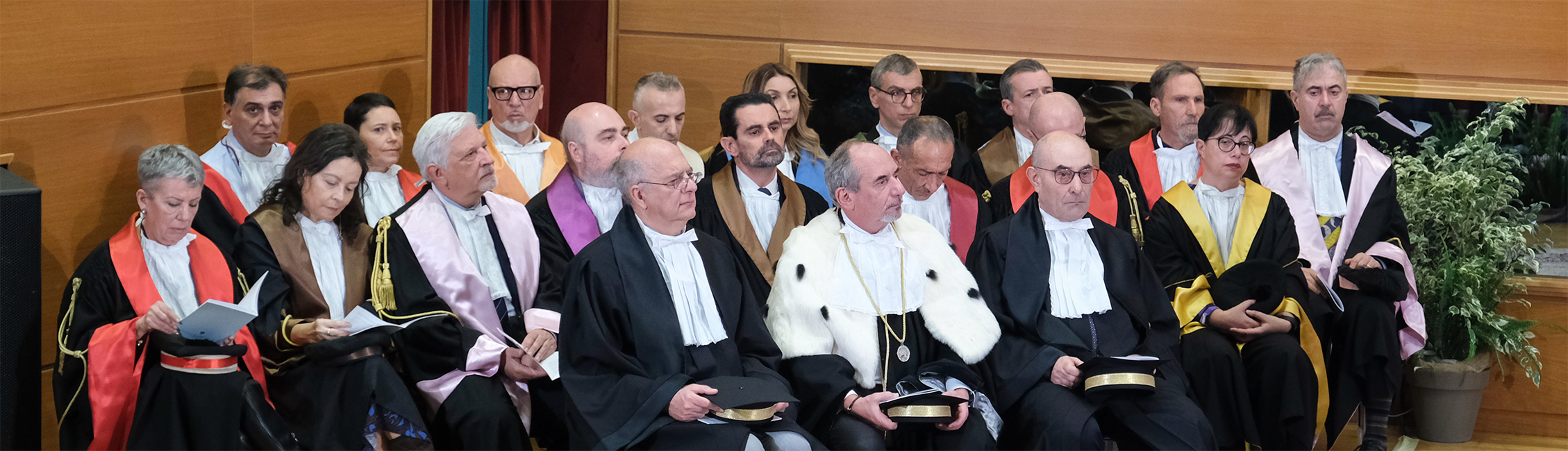 docenti in toga inaugurazione anno accademico