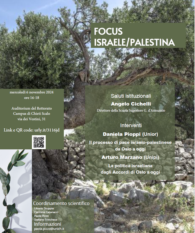 Locandina evento del 6 Novembre