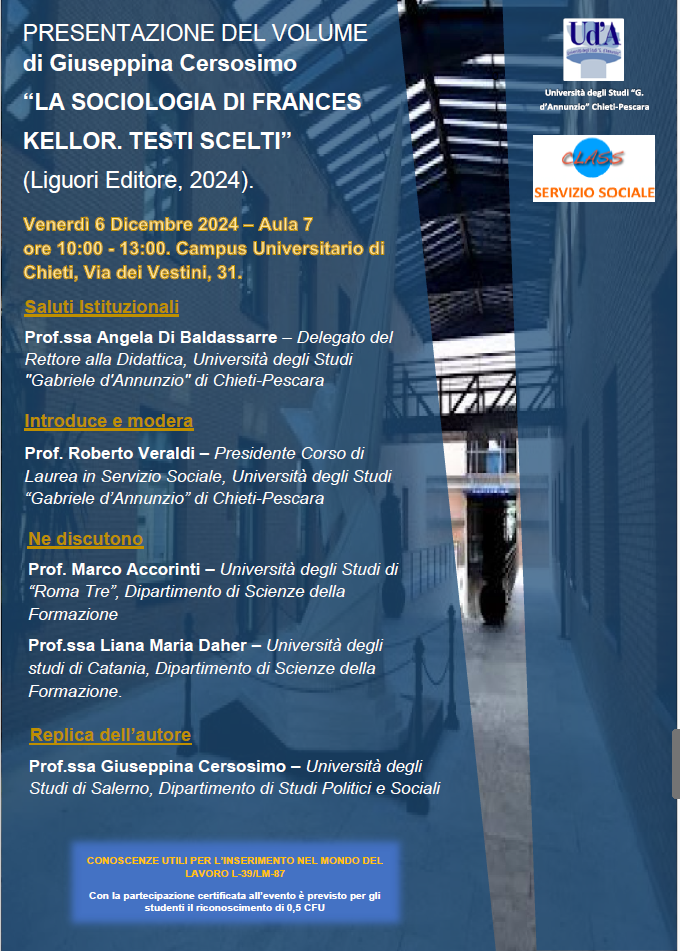 Locandina evento del 6 dicembre