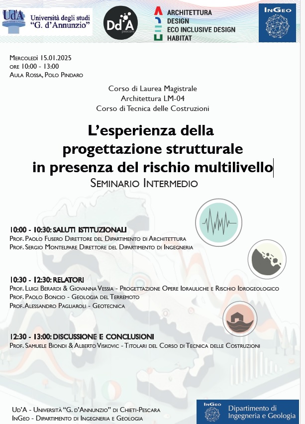 Seminario del 15 gennaio, Polo Pescara