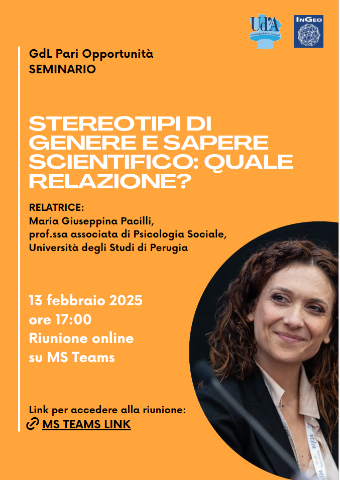 Locandina seminario del 13 febbraio