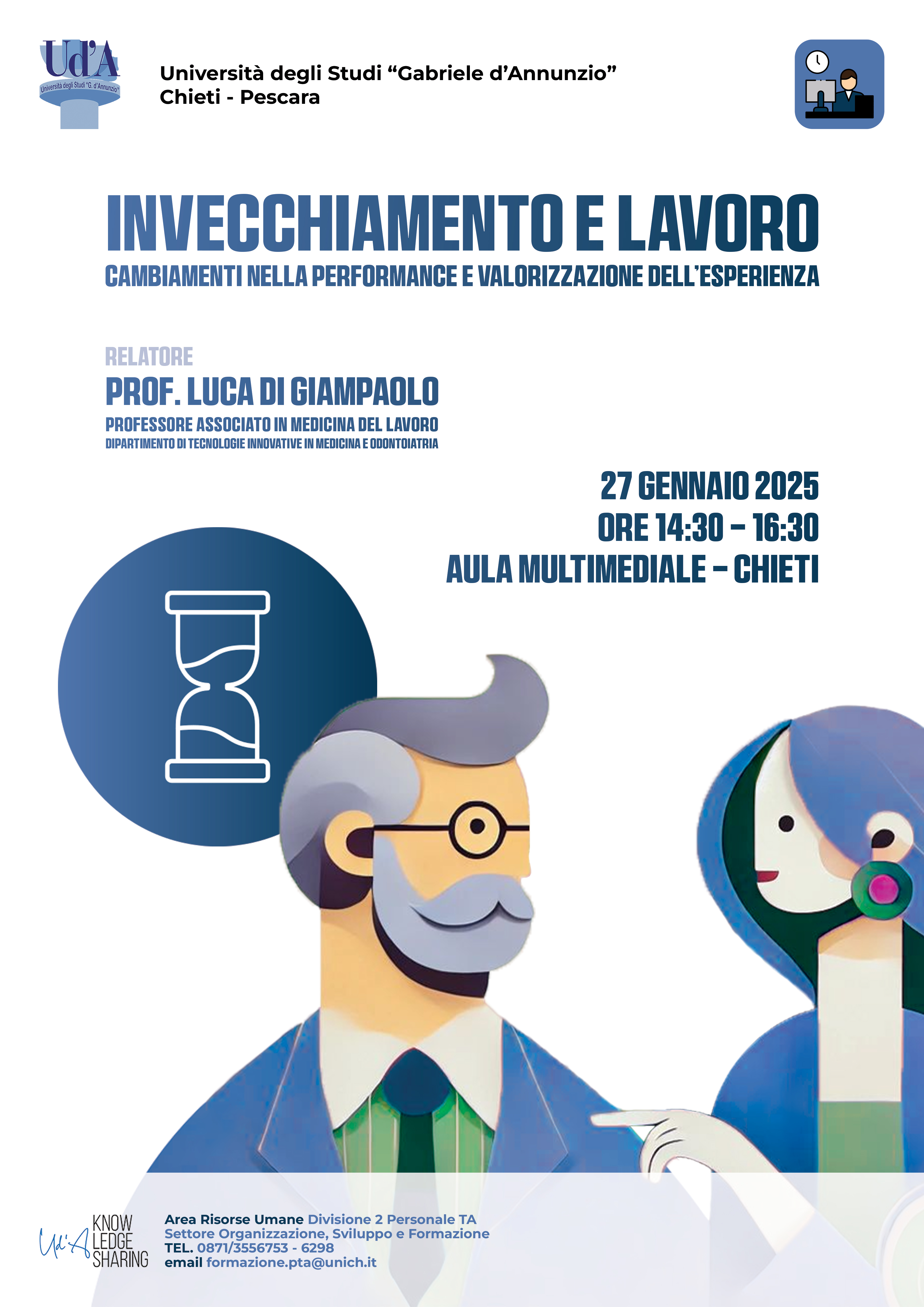 Evento invecchiamento e lavoro, Aula Multimediale