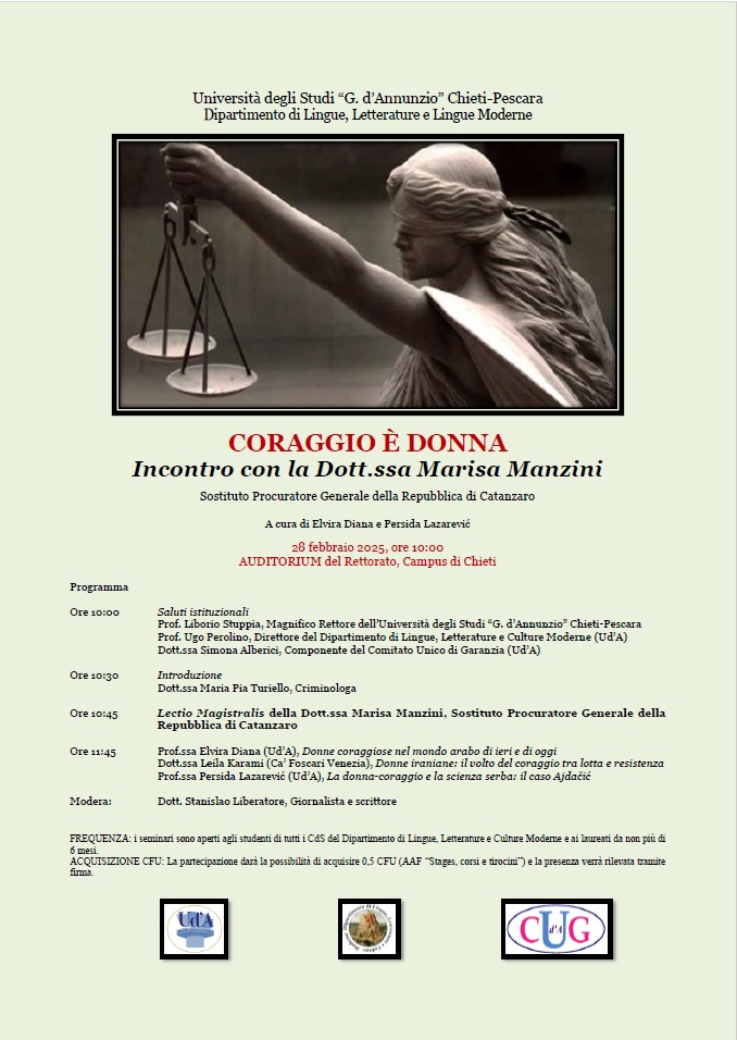 Locandina evento 28 febbraio 2025