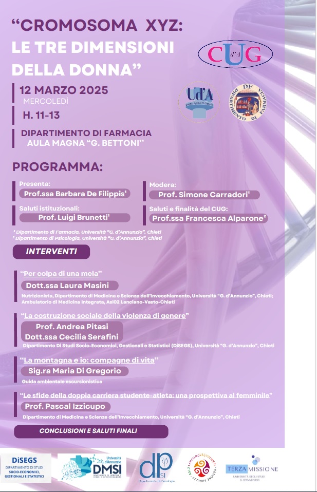 Locandina evento del 12 marzo 2025