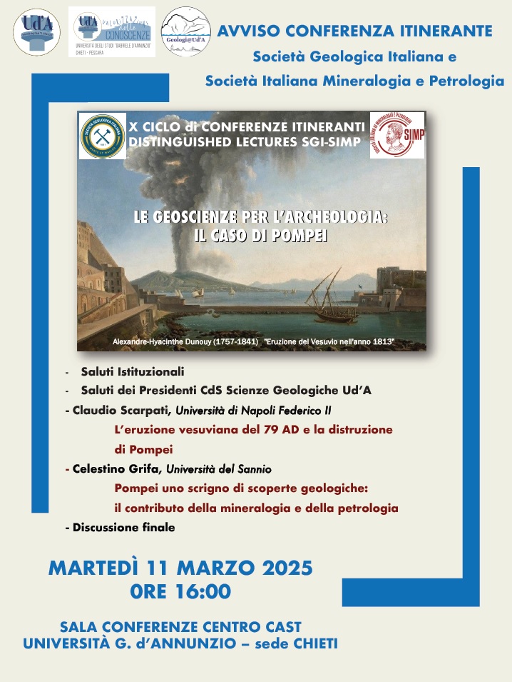 Locandina evento dell'11 marzo - Cast