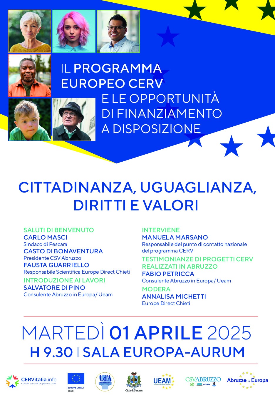 Programma programma europeo CERV 
