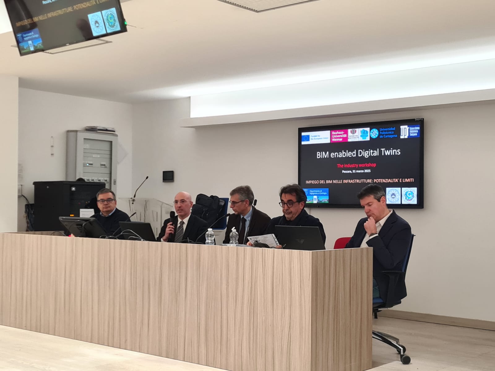 Foto Convegno: "Impiego del BIM nelle Infrastrutture: Potenzialità e Limiti"
