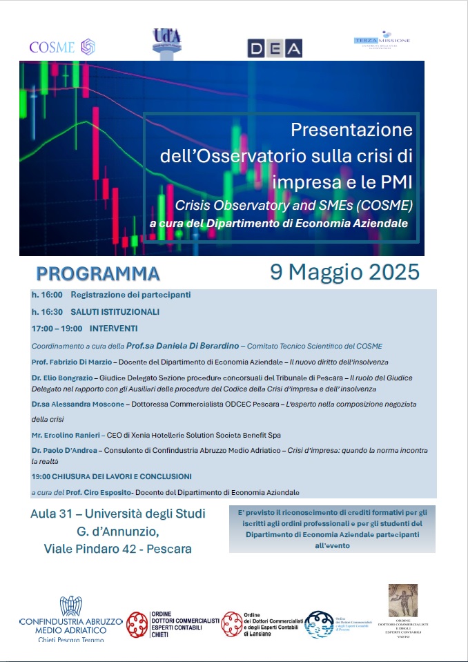Locandina evento Campus Pescara