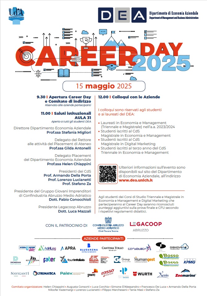 Locandina Career day