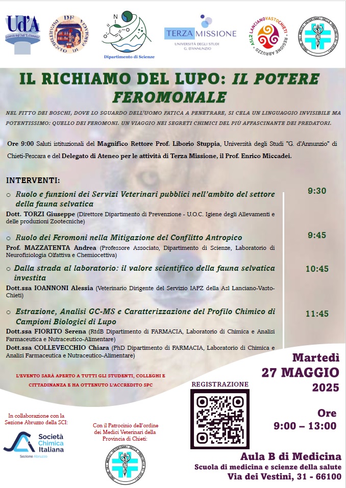 Locandina evento Il richiamo del lupo