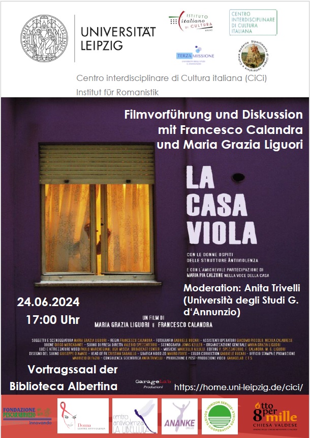 Locandina La casa Viola