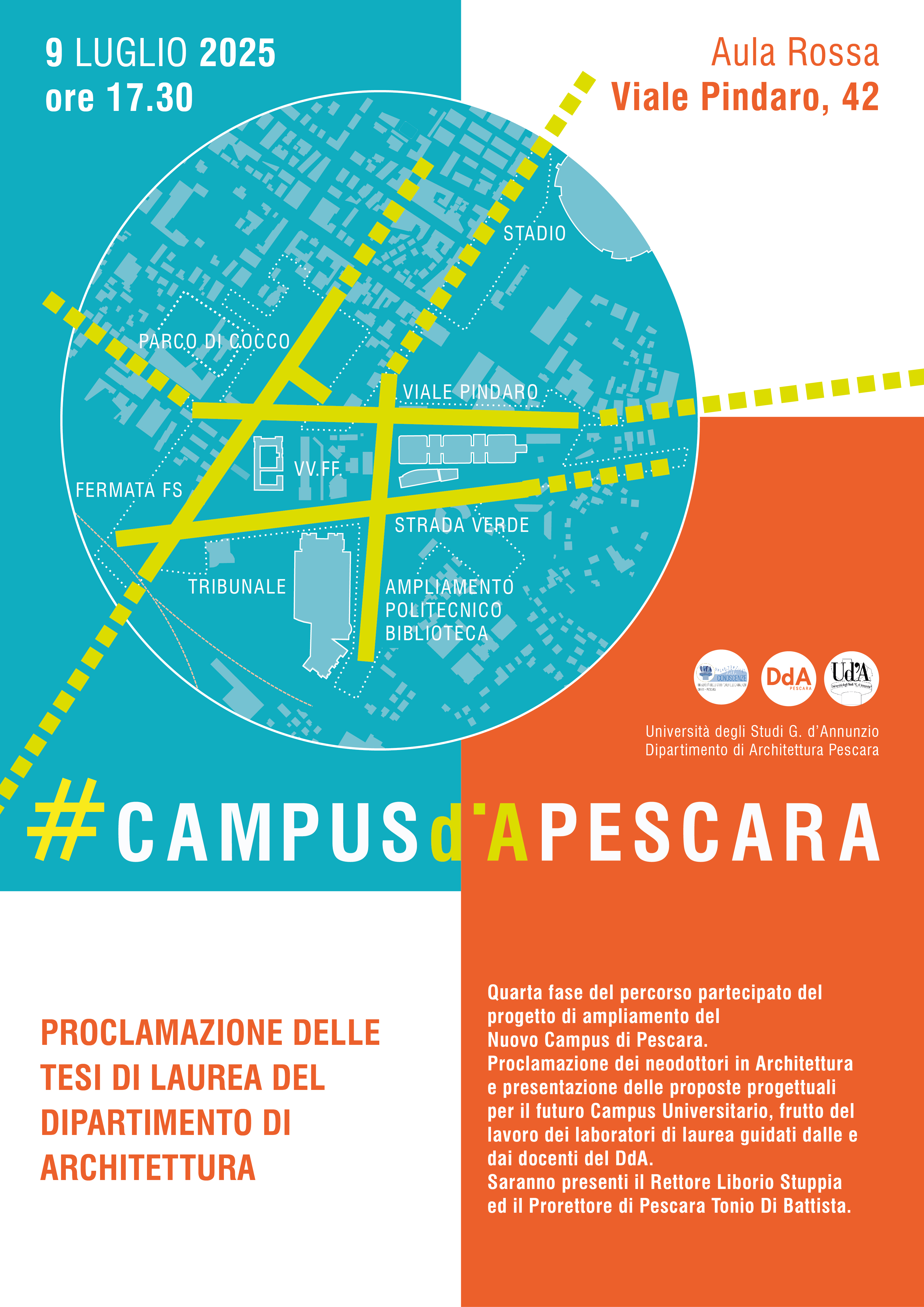 Locandina lauree di architettura