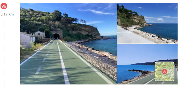 terzo tratto cicloturistica