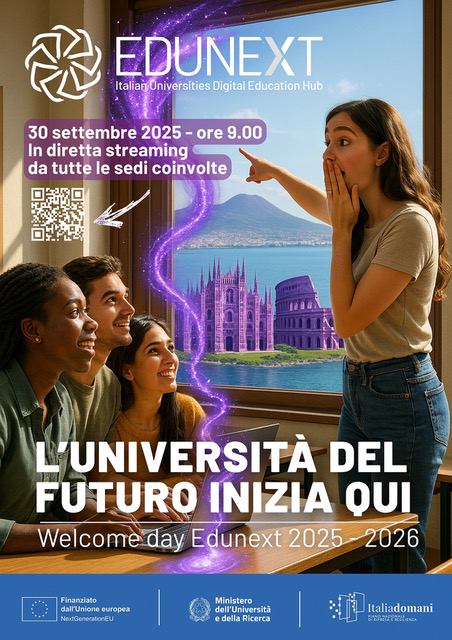 Locandina Welcome Day EDUNEXT