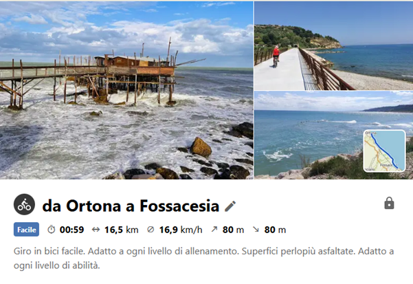 Riepilogo tour ortona fossacesia