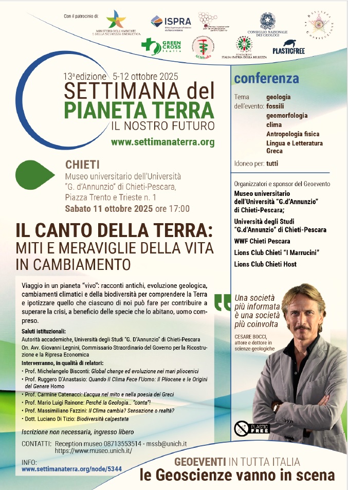 Locandina: Il canto della terra - Museo Universitario