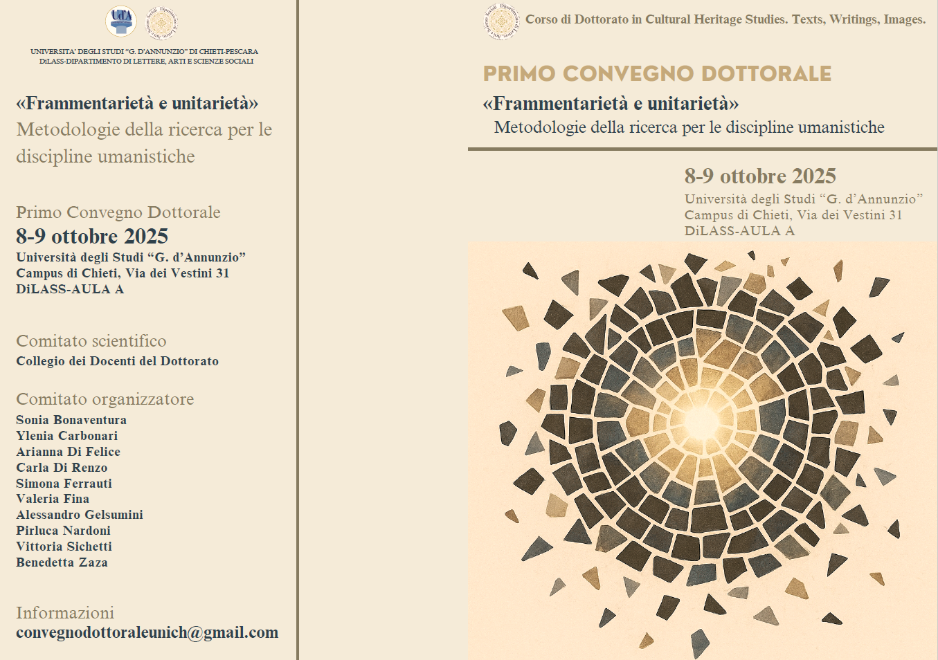 Convegno dottorale - Campus di Chieti