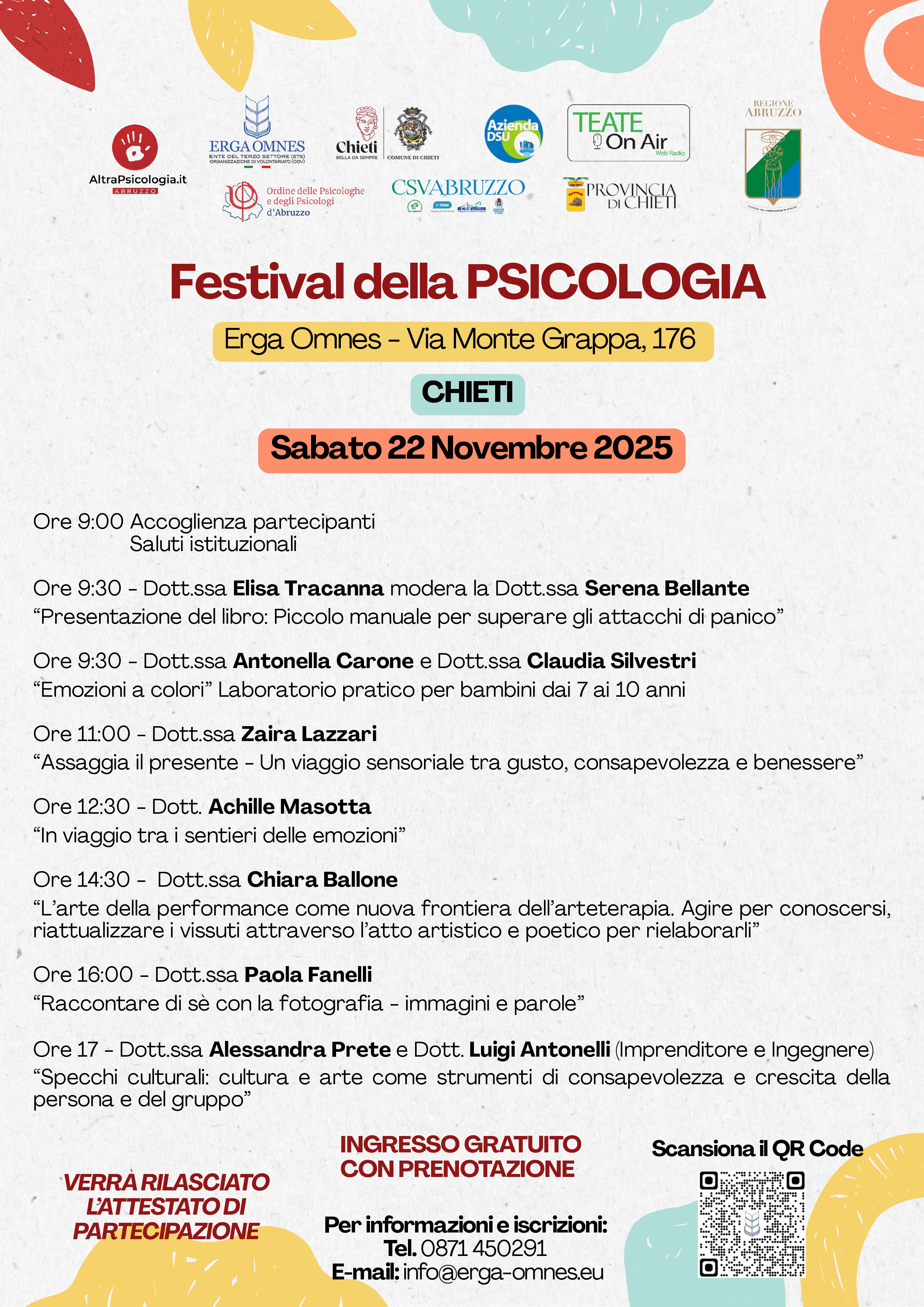 Festival della psicologia CHIETI 2025