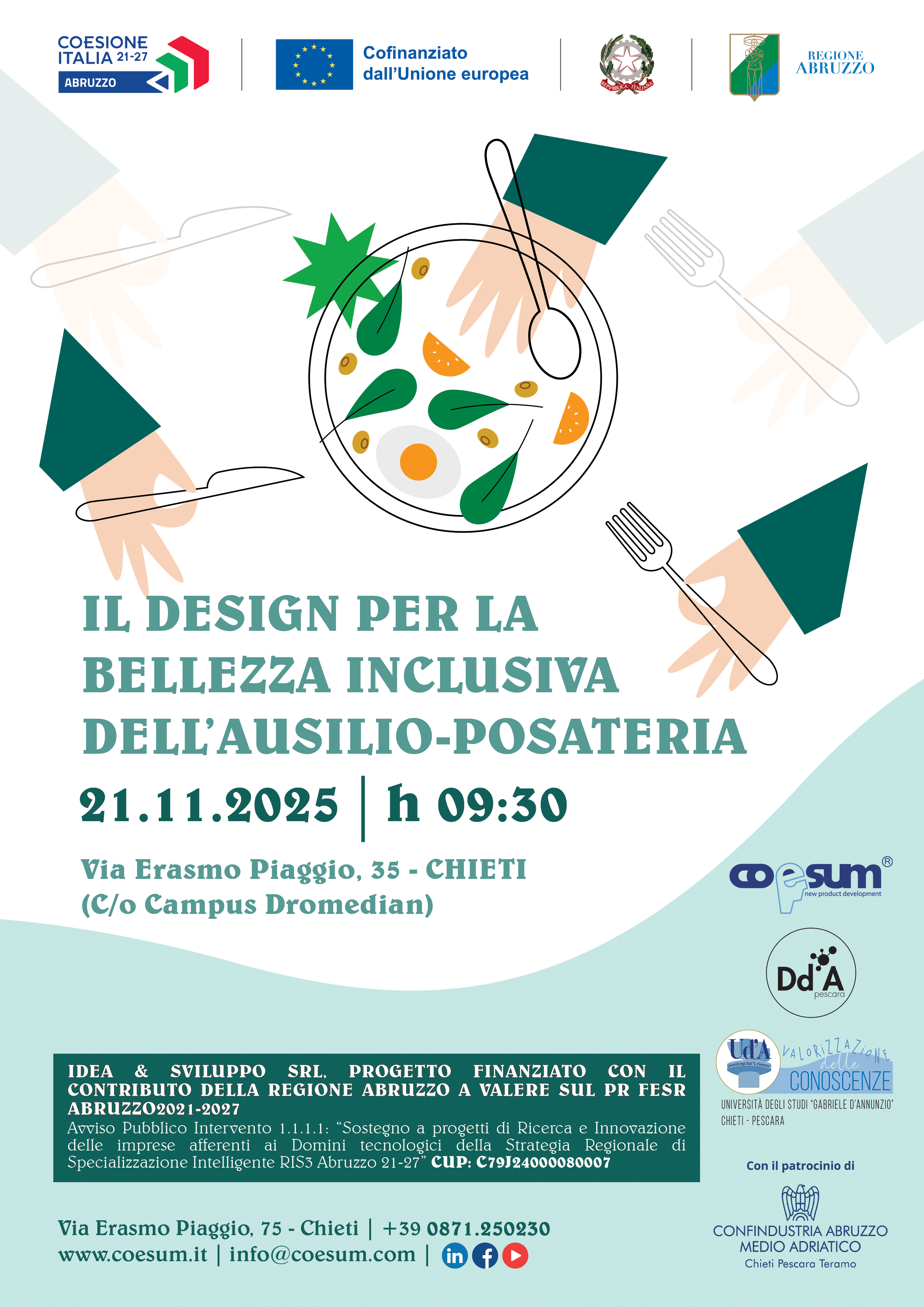 Locandina evento 21 novembre