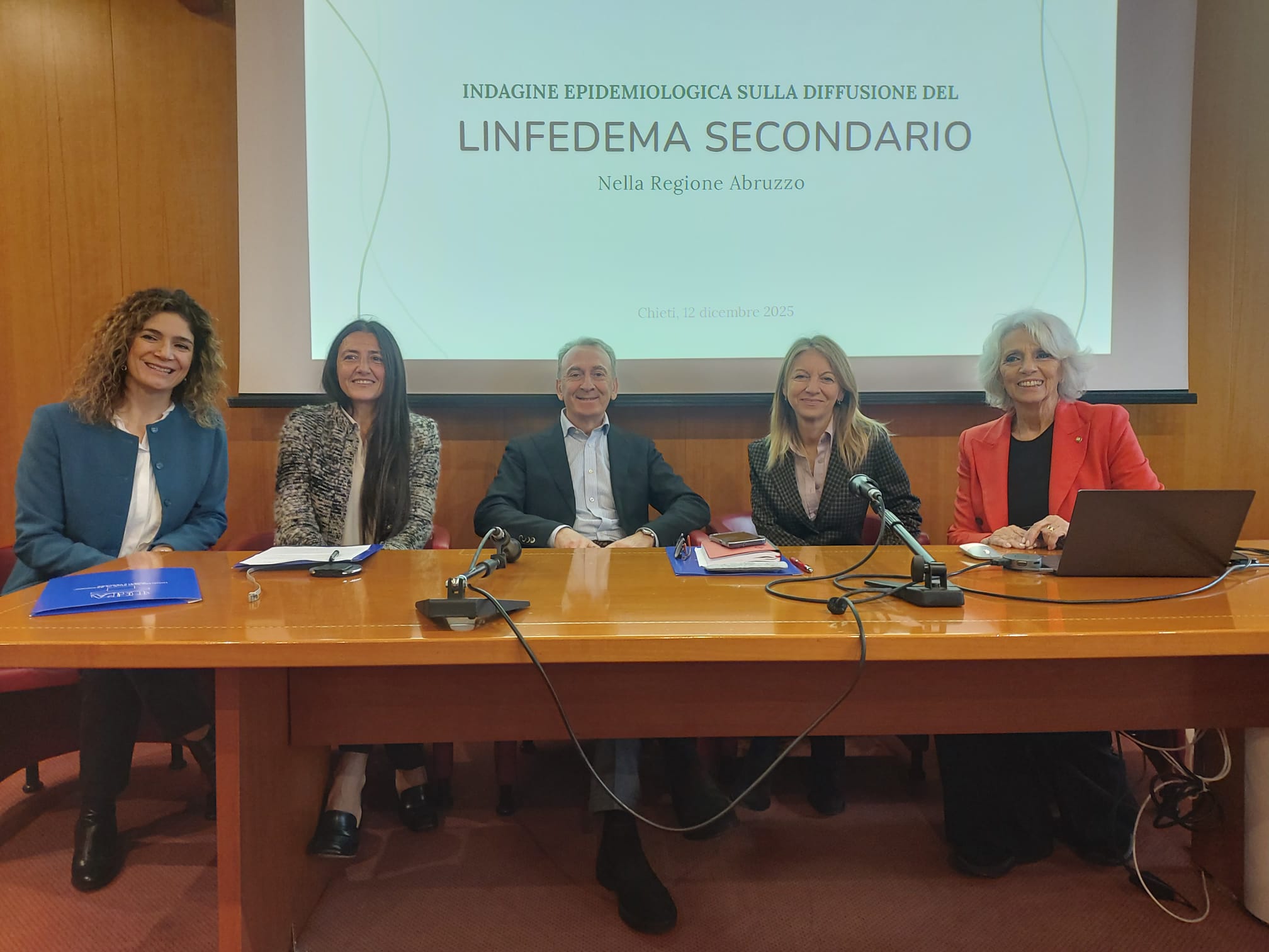 Foto, da sx Fantinelli, Buldrini, Staniscia, La Porta, Tonci Salmè