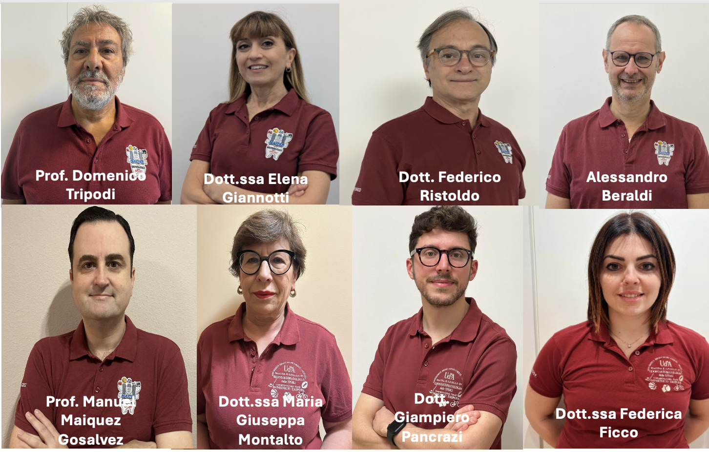 Gli odontoiatri della d'Annunzio Milano Cortina 2026