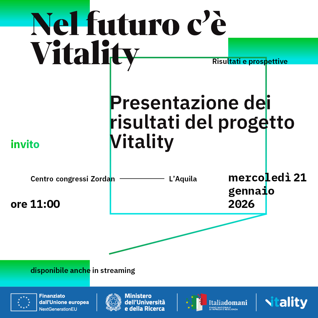 Invito evento Vitality