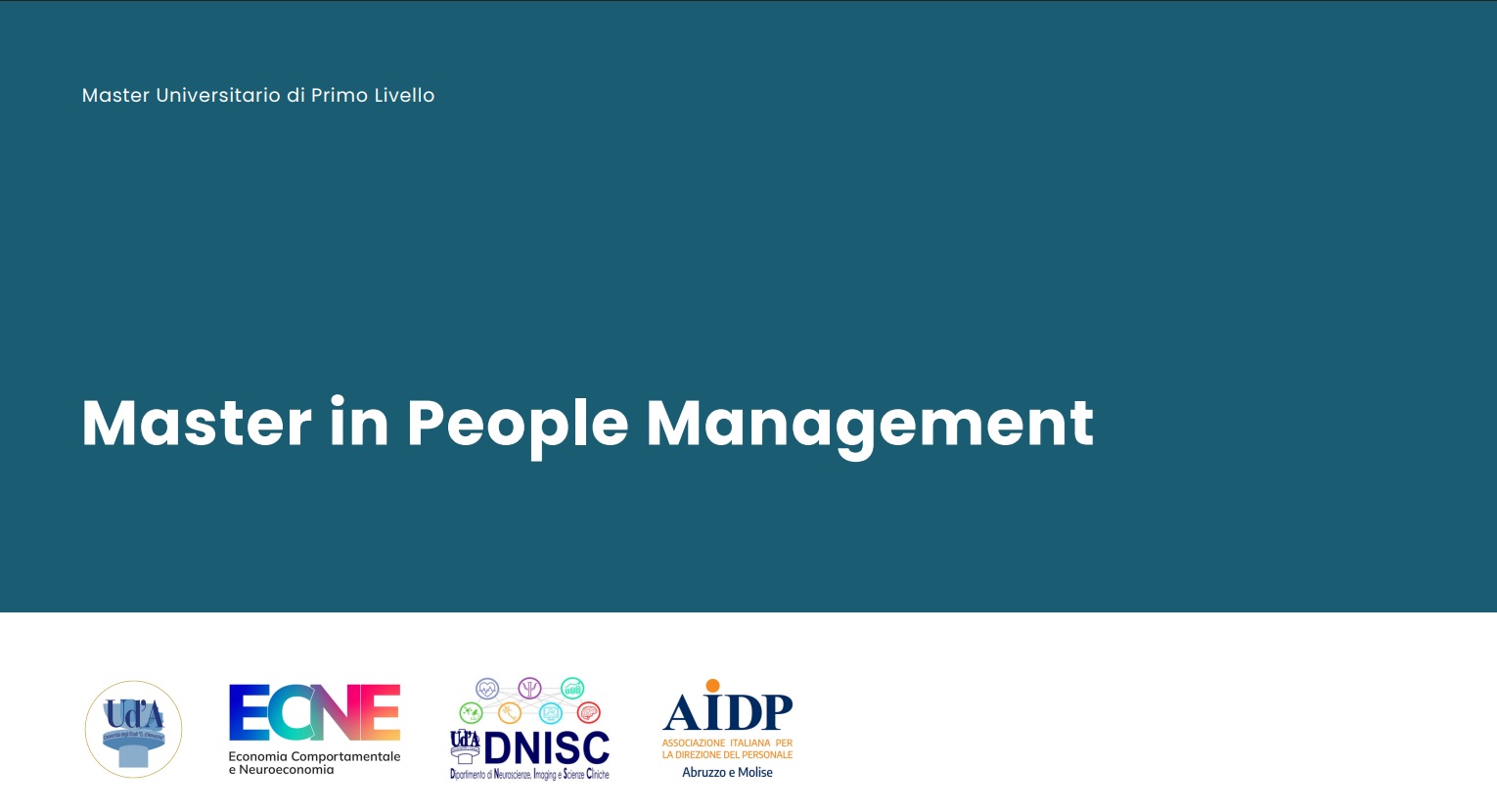 master in people management