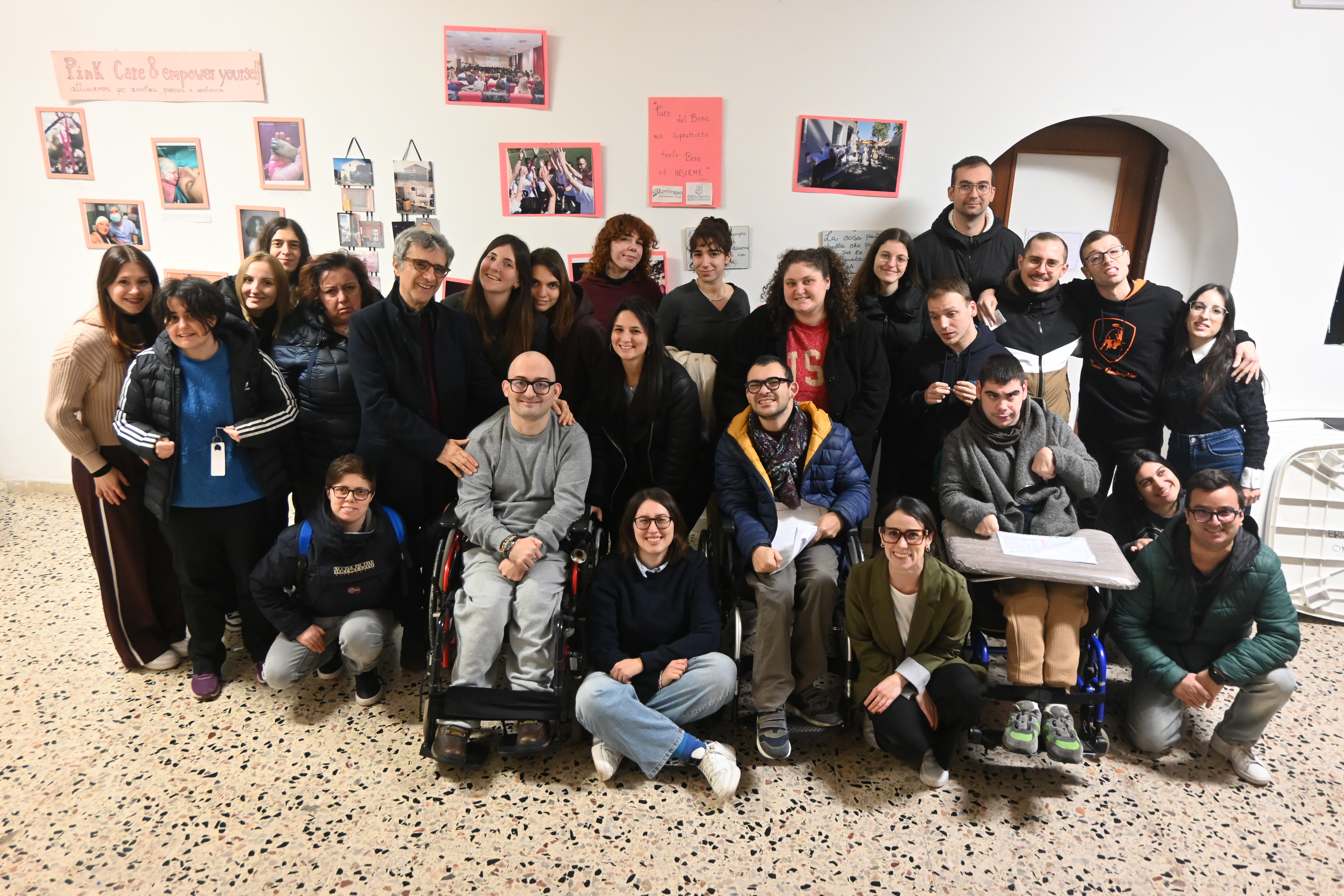 Foto di gruppo spettacolo  "I tre ducati”