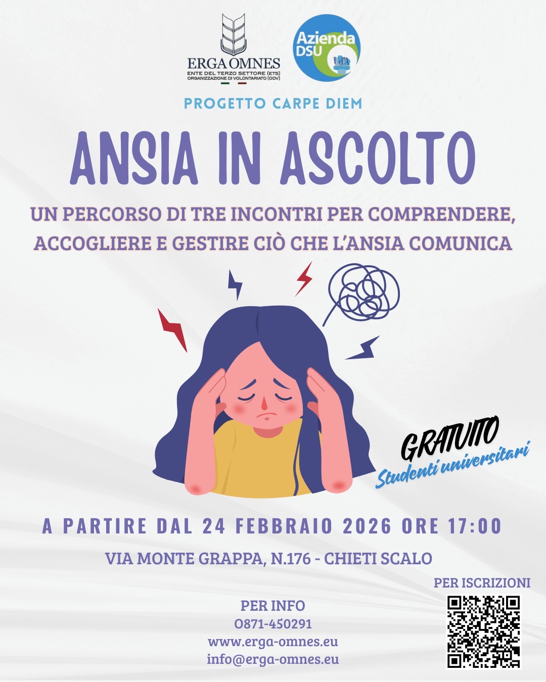 Locandina ansia in ascolto