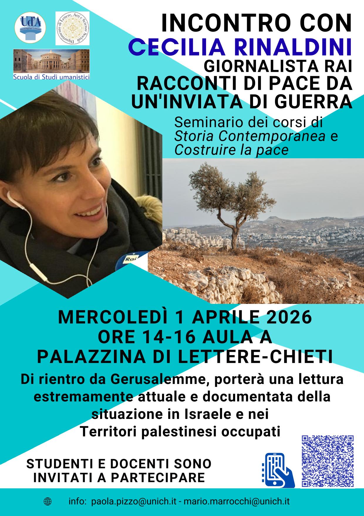 Incontro Cecilia Rinaldini - Chieti