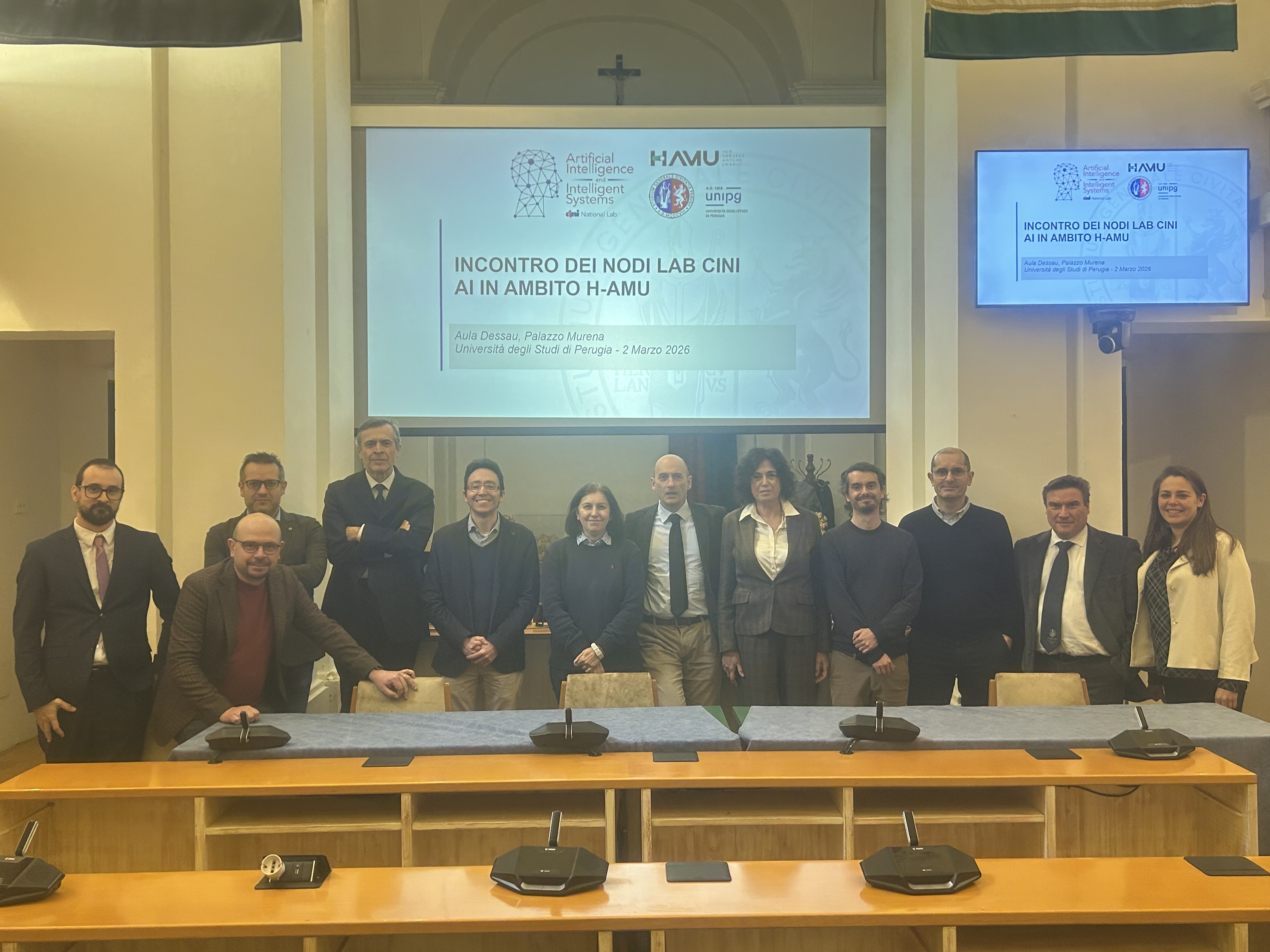 Foto incontro dei Rettori - Perugia