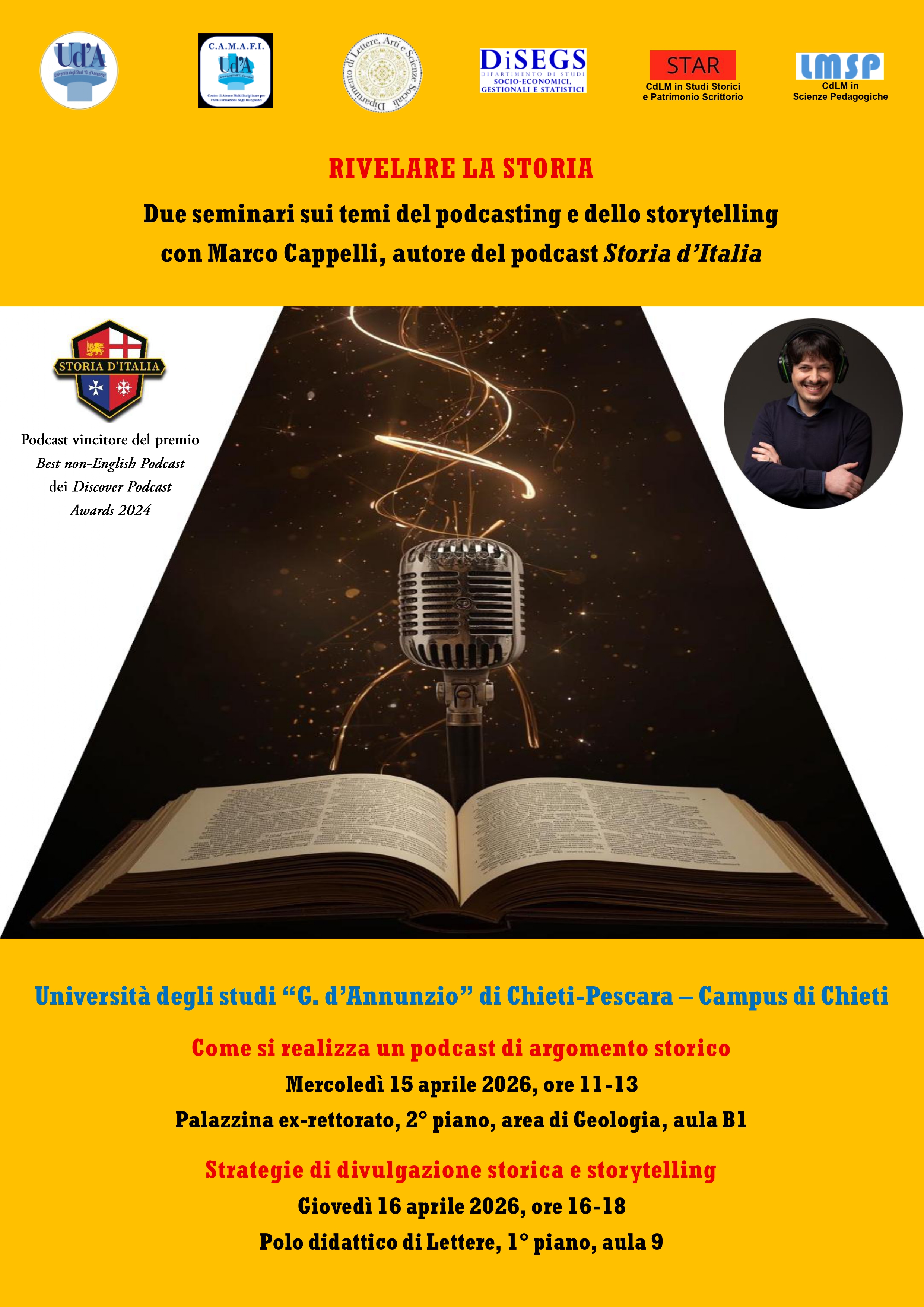 Locandina Rivelare la storia