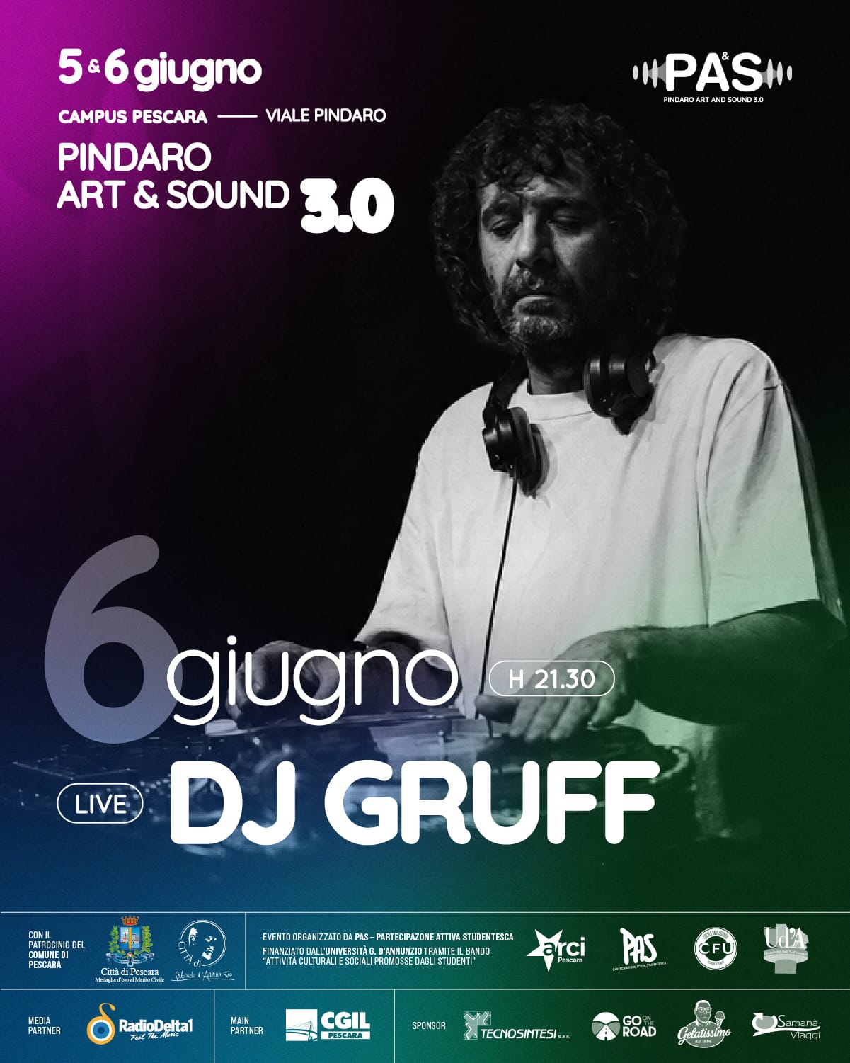 Locandina Pindaro Arte sound festival - 6 giugno 2026