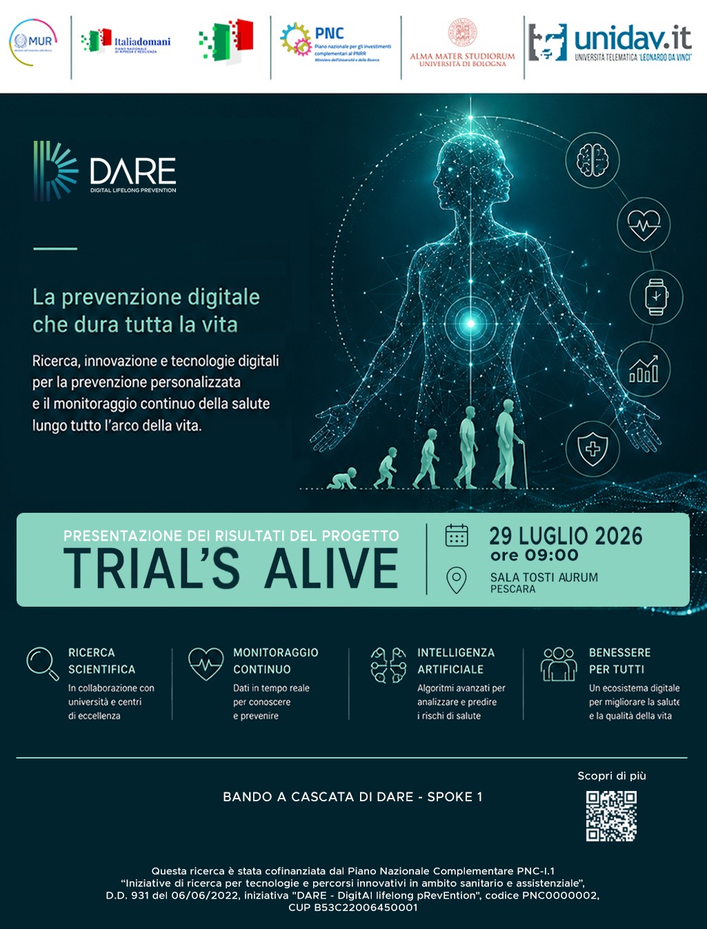 Locandina Evento TrialsAlive