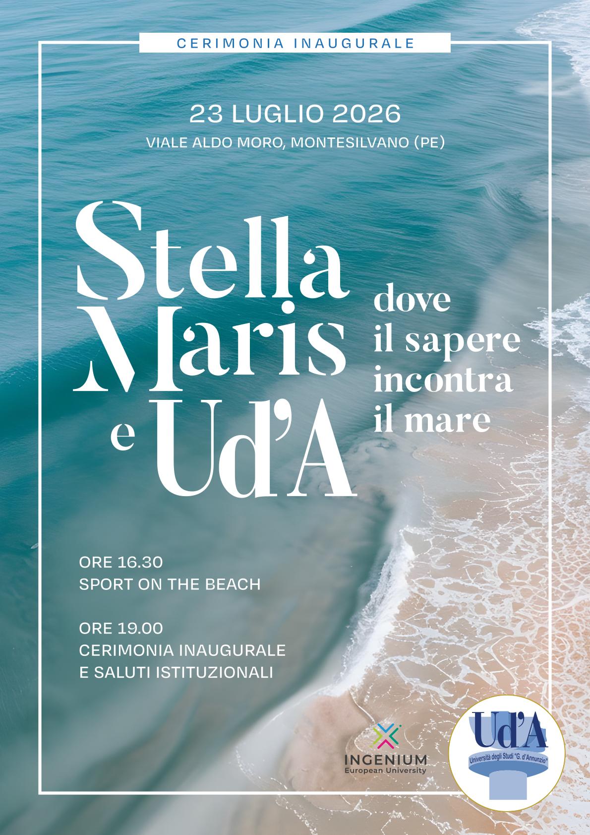Locandina Inaugurazione Stella Maris