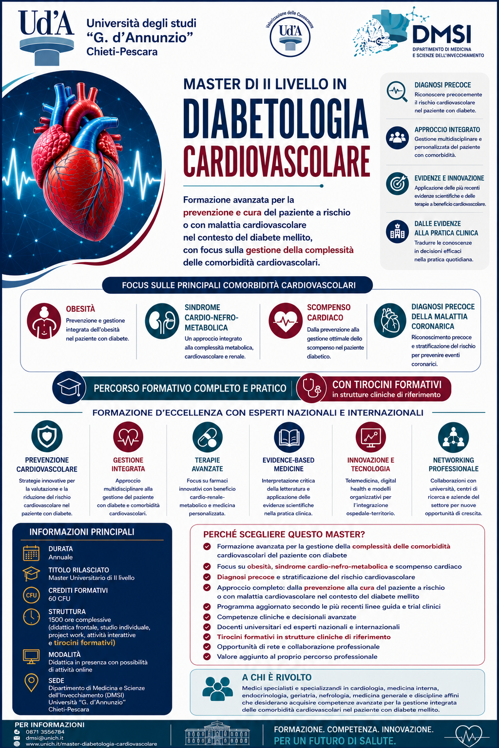 Locandina Master Diabetologia Cardiovascolare