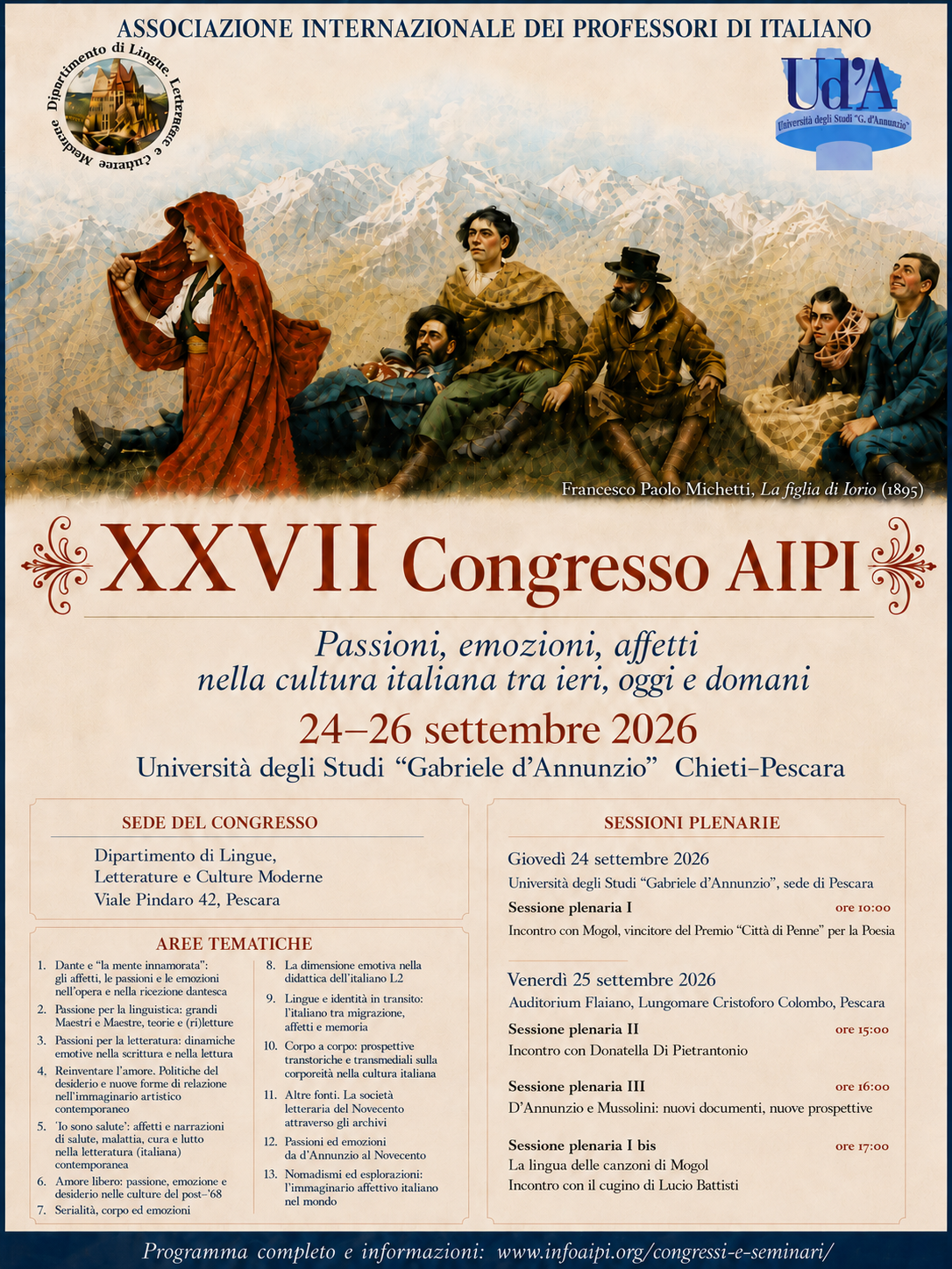 Locandina AIPI Pescara settembre 2026