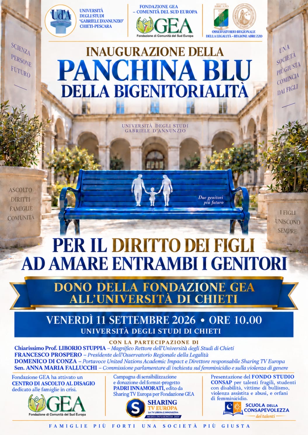Locandina Panchina Blu 