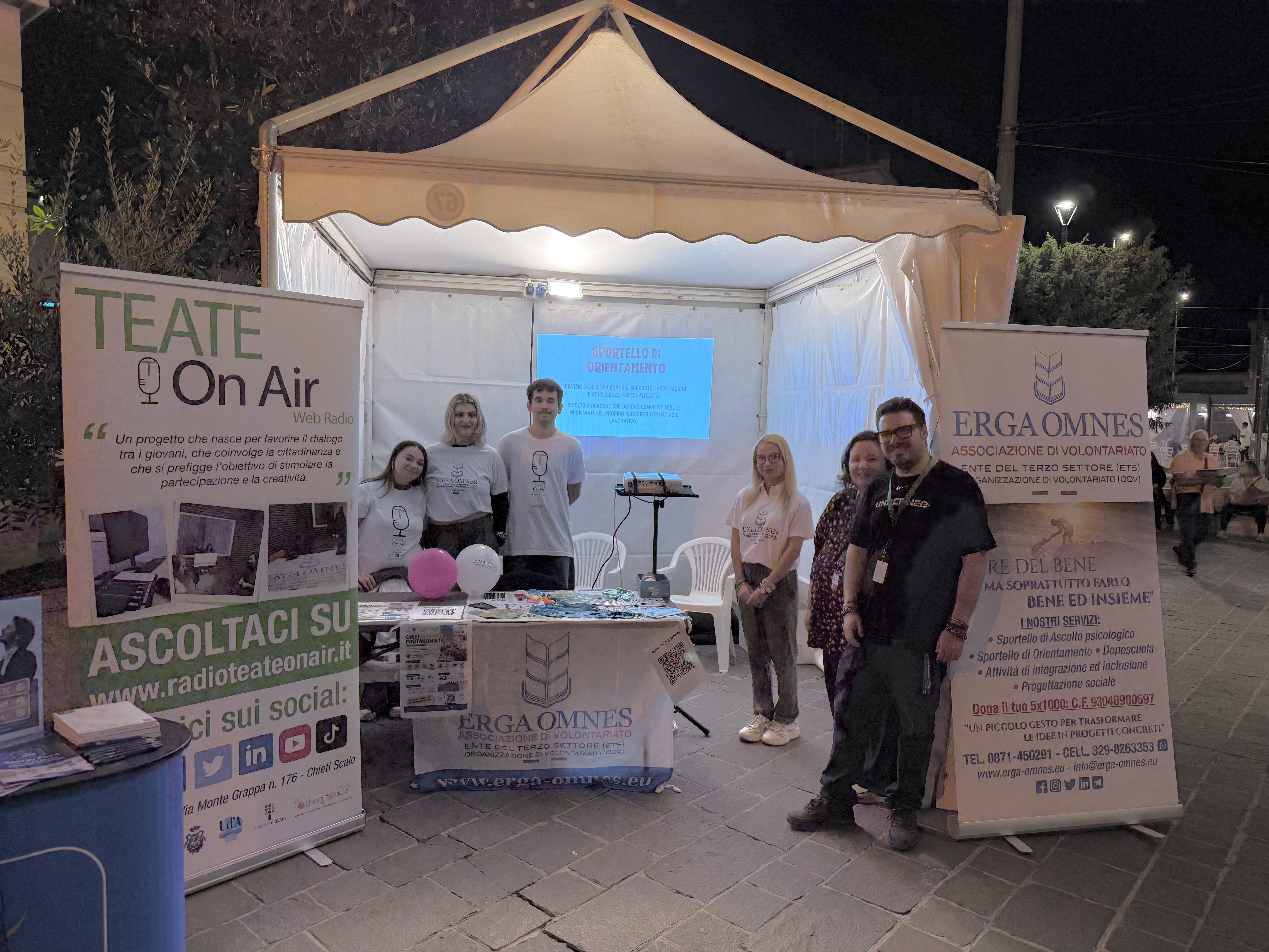 Youth Point alla Notte Gialla a Chieti