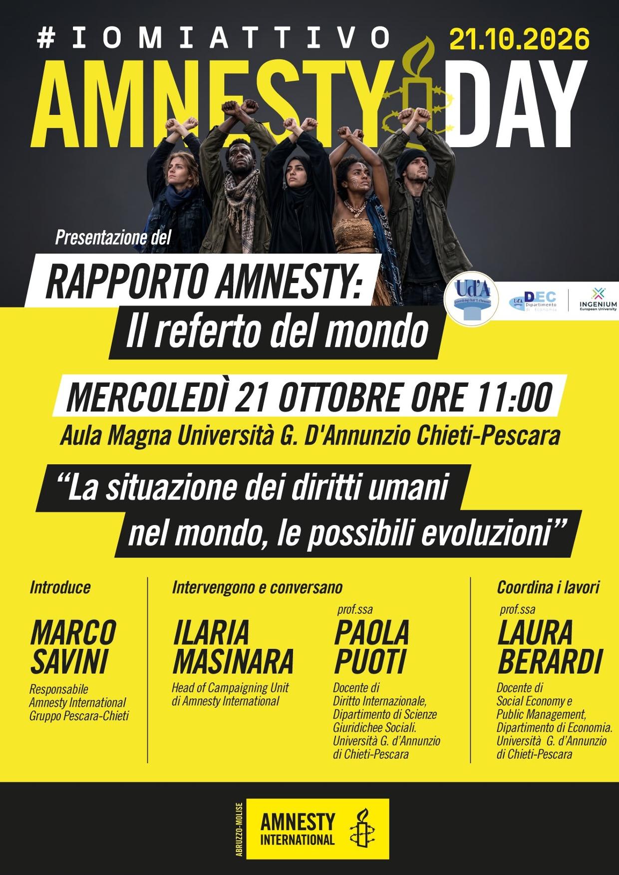 Locandina Amnesty