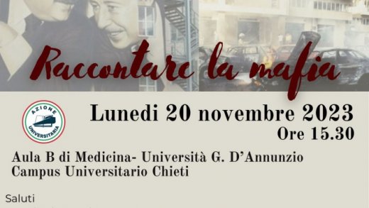 Convegno "Raccontare la mafia"