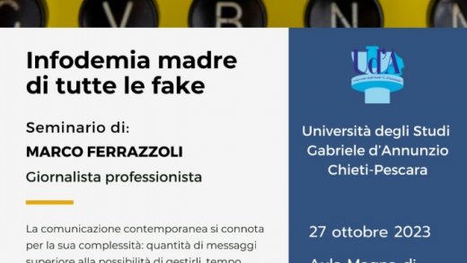 Infodemia madre di tutte le fake