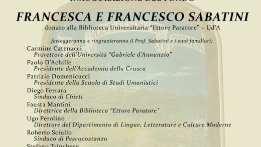 Locandina giornata sabatini 2024