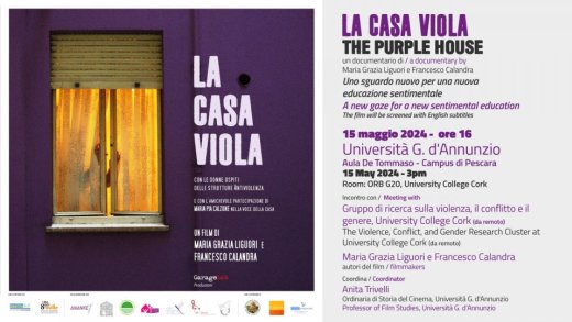 Locandina la casa viola 15 maggio 2024