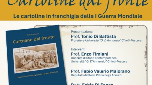 Locandina cartoline dal fronte