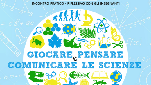 Locandina XIII edizione giocare pensare e comunicare le scienze